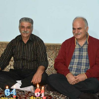 دهم آبان زادروز استادان نورالله علیزاده و حسین علمباز