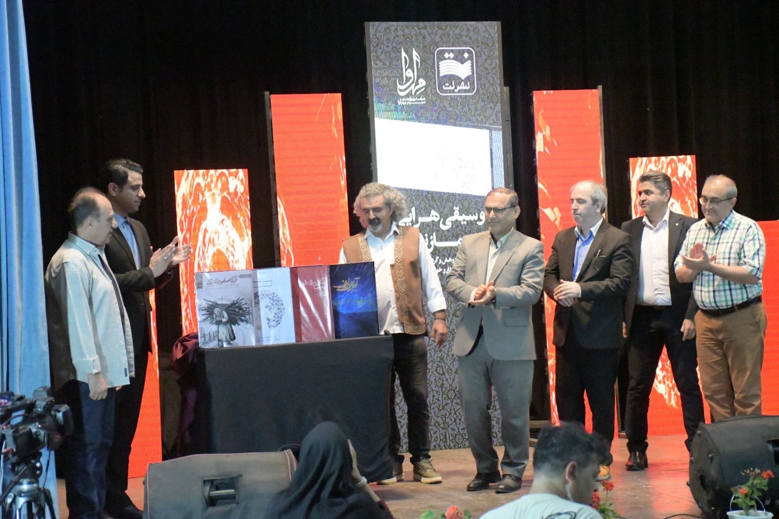 آیین رونمایی از آثار موسیقی مازندران
